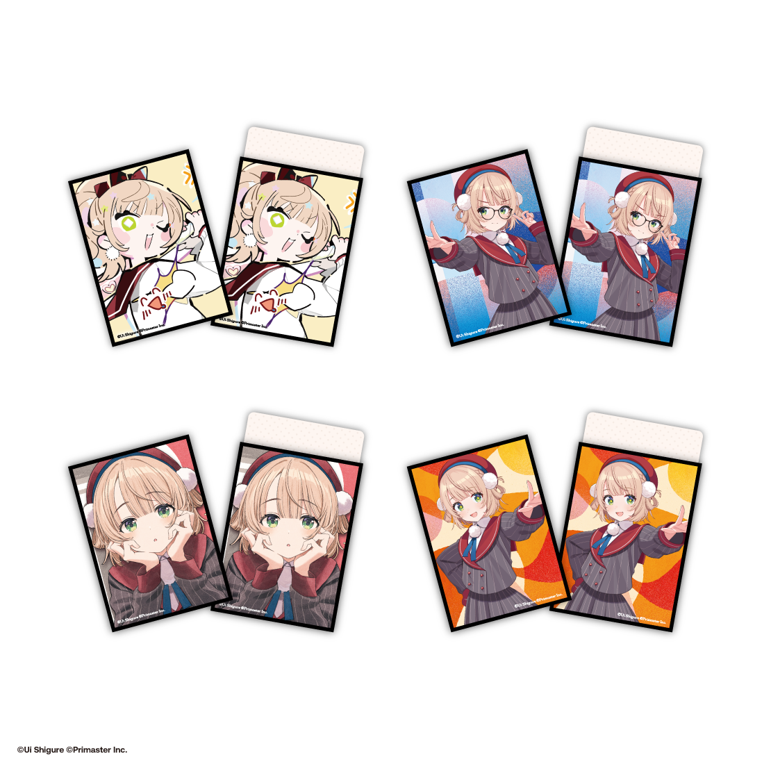 【しぐれういカードゲーム】カードスリーブ