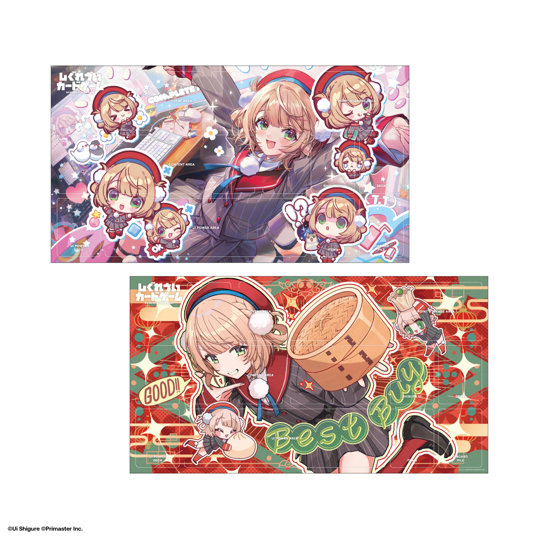 【しぐれういカードゲーム】ラバープレイマット
